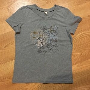 Abercrombie t-shirt with embroidery
